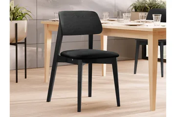 Ferrara Matstol - Svart - Products - Möbler - Fåtölj & stolar - Matstol & köksstol