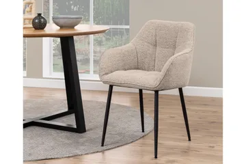 Harford Karmstol - Beige - Products - Möbler - Fåtölj & stolar - Karmstol