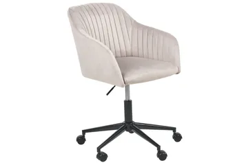 Kontorsstol Venice Beige/svart - Beige/svart - Products - Möbler - Fåtölj & stolar - Kontorsstol & skrivbordsstol