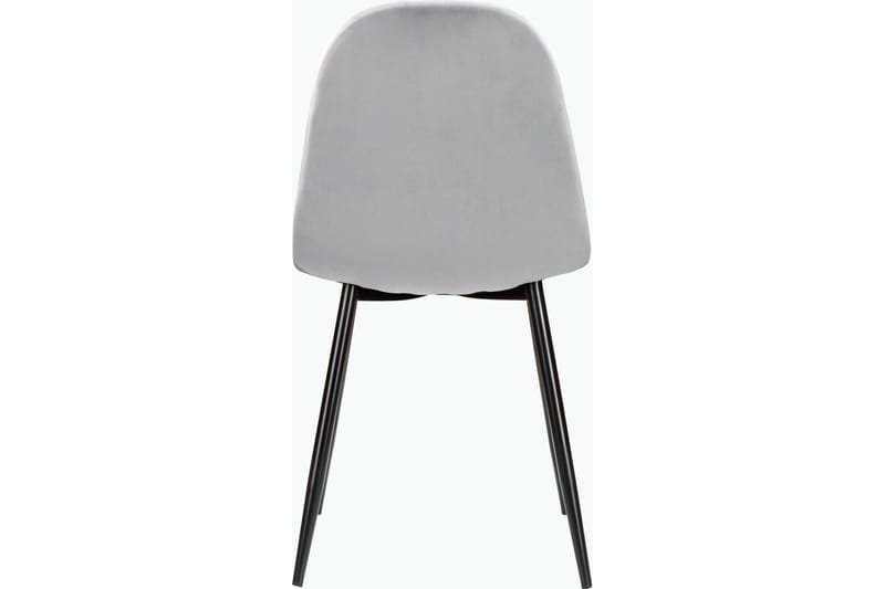Oktoos Matstol - Grå/Svart - Products - Möbler - Fåtölj & stolar - Matstol & köksstol