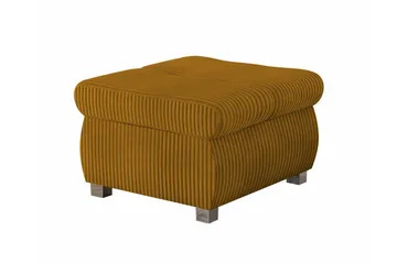 Cerys Fotpall 60 cm - Gul - Products - Möbler - Fåtölj & stolar - Pall & puff - Fotpallar