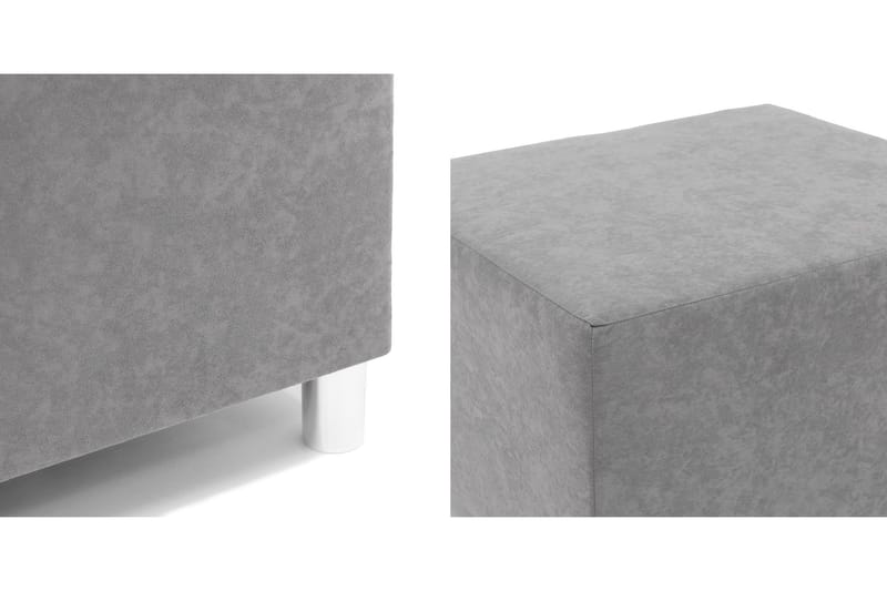 Eifion Fotpall 65 cm - Mörkgrå - Products - Möbler - Fåtölj & stolar - Pall & puff - Fotpallar