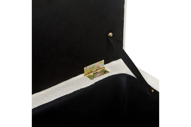 Fotpall Michigan Vit - Vit - Products - Möbler - Fåtölj & stolar - Pall & puff - Fotpallar