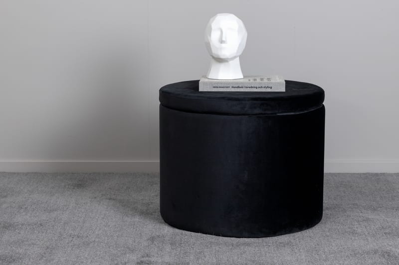 Pot Sittpuff - Svart - Products - Möbler - Fåtölj & stolar - Pall & puff - Sittpuff