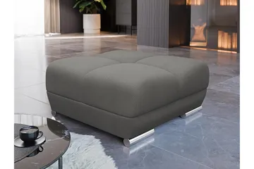 Simerly Fotpall 90 cm - Mörkgrå - Products - Möbler - Fåtölj & stolar - Pall & puff - Fotpallar