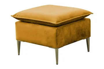 Staffin Fotpall 50 cm Yellow - Products - Möbler - Fåtölj & stolar - Pall & puff - Fotpallar