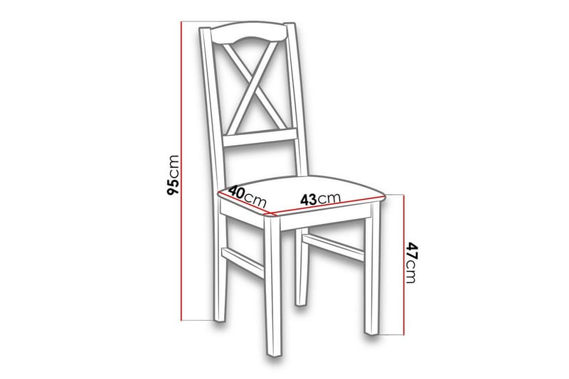 Patrickswell Matstol - Brun - Products - Möbler - Fåtölj & stolar - Matstol & köksstol