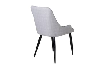 Plaza Matstol - Grå/Svart - Products - Möbler - Fåtölj & stolar - Matstol & köksstol