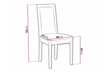 Rowden Matstol - Brun - Products - Möbler - Fåtölj & stolar - Matstol & köksstol