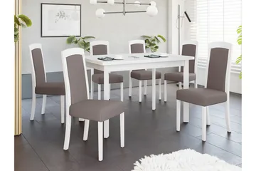 Rowden Matstol - Vit - Products - Möbler - Fåtölj & stolar - Matstol & köksstol