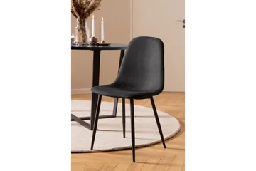 Salaman Matstol - Svart - Products - Möbler - Fåtölj & stolar - Matstol & köksstol
