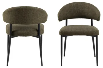 Sawako Matstol - Grön - Products - Möbler - Fåtölj & stolar - Matstol & köksstol