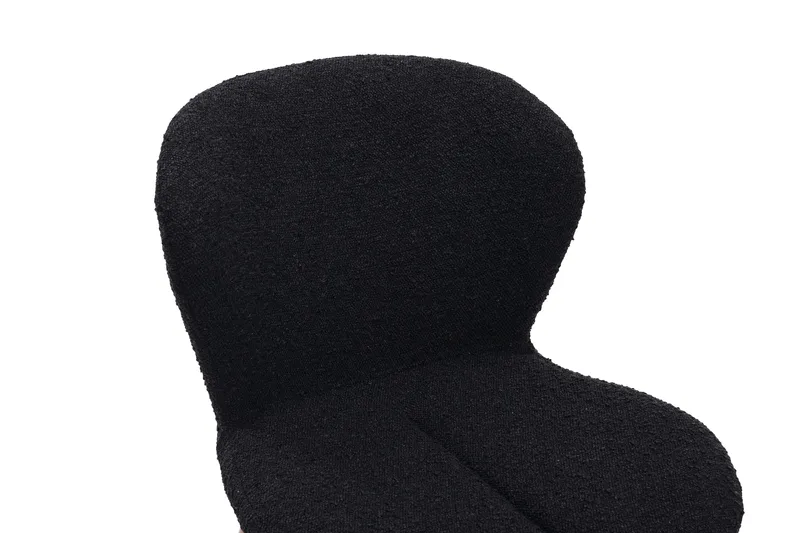 Tuktut Matstol - Svart - Products - Möbler - Fåtölj & stolar - Matstol & köksstol