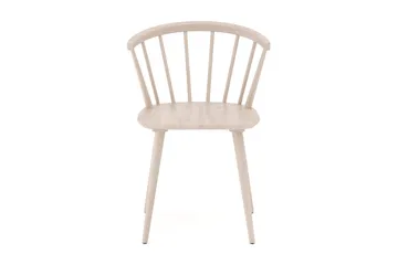 Tyrö Karmstol & matstol i massiv trä - Whitewash - Products - Möbler - Fåtölj & stolar - Karmstol