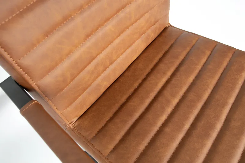 Vanco Matstol Konstläder - Cognac - Products - Möbler - Fåtölj & stolar - Karmstol