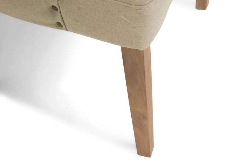 Viktoria Matstol med Nitar - Beige / Vintage - Products - Möbler - Fåtölj & stolar - Matstol & köksstol