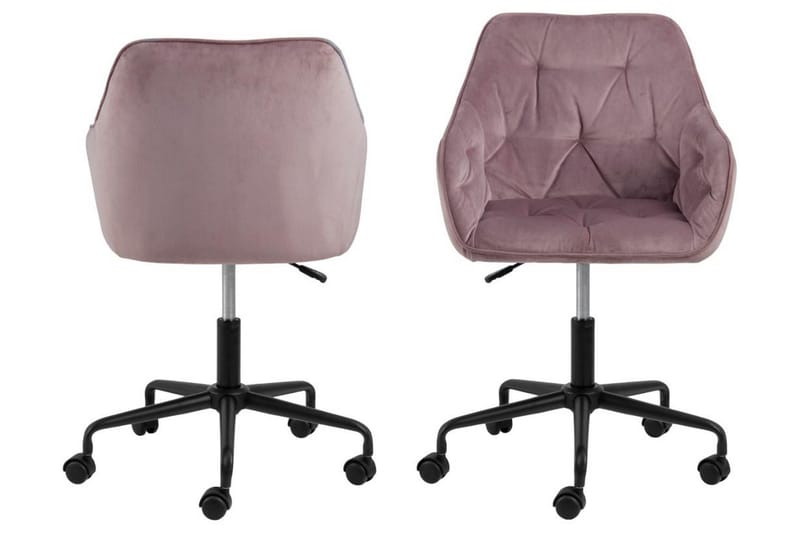Zabinka Kontorsstol - Rosa - Products - Möbler - Fåtölj & stolar - Kontorsstol & skrivbordsstol