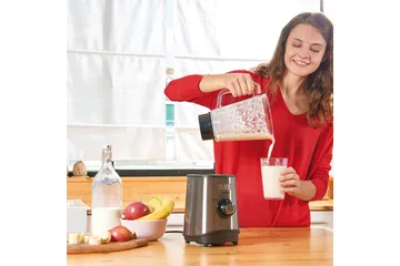 Kannmixer Black+Decker 800W 1.5L Borstat Stål - Grå - Products - Servering & matlagning - Köksmaskin - Blanda & hacka - Blender