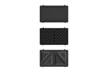 Smörgåsgrill Black+Decker Sandwich Waffle - Products - Servering & matlagning - Köksmaskin - Värma & koka - Klämgrill & smörgåsgrill