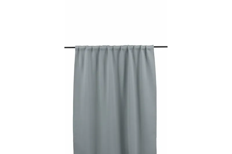 Evelyn Gardin 135x240 cm - Ljusgrå - Products - Textil & mattor - Gardiner - Gardinlängder - Kanallängd
