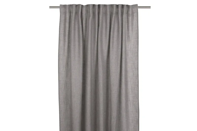 Brooklyn Gardinlängd 140x280 cm, Stålgrå