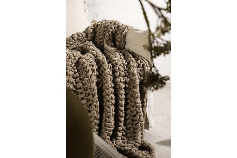 Kate Pläd 130x170 cm - Brun - Products - Textil & mattor - Filt & pläd