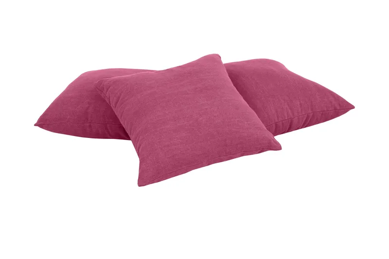 Sanos Prydnadskudde 3-Pack Inari Rosa - Rosa - Products - Textil & mattor - Kudde & kuddfodral - Prydnadskudde & soffkudde