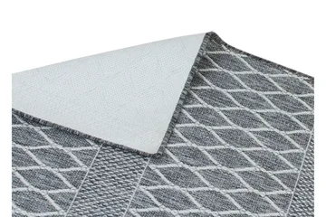 Madrid Bell Flatvävd Matta 80x340 - Grå/Vit - Products - Textil & mattor - Matta - Flatvävd matta