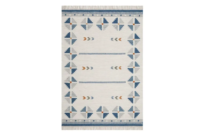 Avesta Ullmatta 160x230 cm Rektangulär, Blå