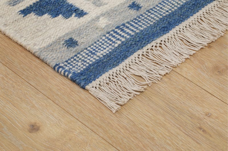 Avesta Ullmatta 160x230 cm Rektangulär - Blå - Products - Textil & mattor - Matta - Modern matta - Ullmatta