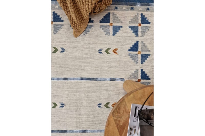 Avesta Ullmatta 240x340 cm Rektangulär - Blå - Products - Textil & mattor - Matta - Modern matta - Ullmatta