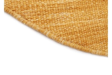 Birka Ullmatta Rund 200 - Ockragul - Products - Textil & mattor - Matta - Modern matta - Ullmatta