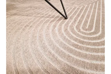 Granada Viskosmatta 200x290 cm Rektangulär - Sand - Products - Textil & mattor - Matta - Modern matta - Viskosmatta & konstsilkesmatta