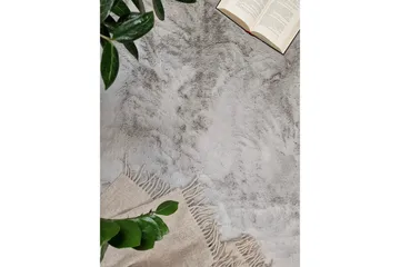 Heaven Ryamatta Grå rund 120 - Grå - Products - Textil & mattor - Matta - Modern matta - Ryamatta