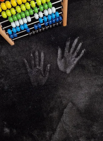 Cozy Ryamatta 110x160 cm Rektangulär - Svart - Products - Textil & mattor - Matta - Modern matta - Ryamatta