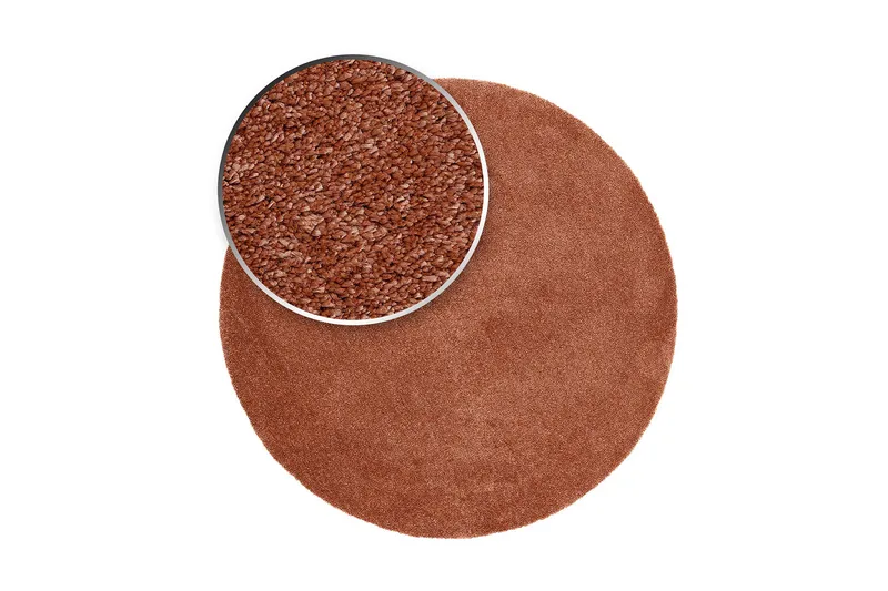 Sheraton Ryamatta Rund 200 cm - Terracotta - Products - Textil & mattor - Matta - Modern matta - Ryamatta