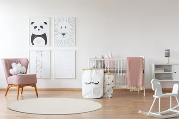 Soft Wiltonmatta Rund 120 cm - Vit - Products - Textil & mattor - Matta - Modern matta - Wiltonmatta