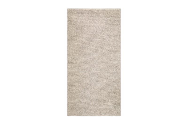 Dalarö Ullmatta 75x230 cm Rektangulär, Beige