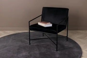 Undra Viskos-look Matta Rund 200 - Mörkgrå - Products - Textil & mattor - Matta - Modern matta - Viskosmatta & konstsilkesmatta