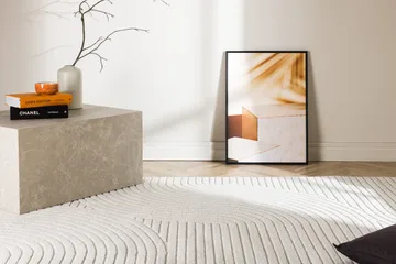 Vince Wiltonmatta 160x230 cm Rektangulär - Vit - Products - Textil & mattor - Matta - Modern matta - Friezematta