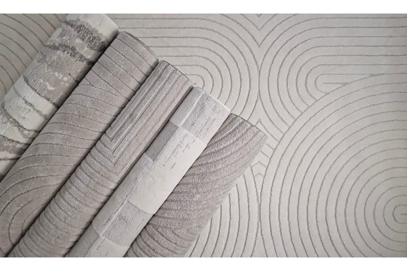 Bella Wiltonmatta 200x290 cm Rektangulär - Grå/Vit - Products - Textil & mattor - Matta - Modern matta - Wiltonmatta