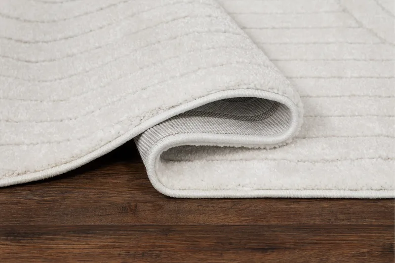 Genova Friezematta 280x380 cm - Vit - Products - Textil & mattor - Matta - Modern matta - Wiltonmatta