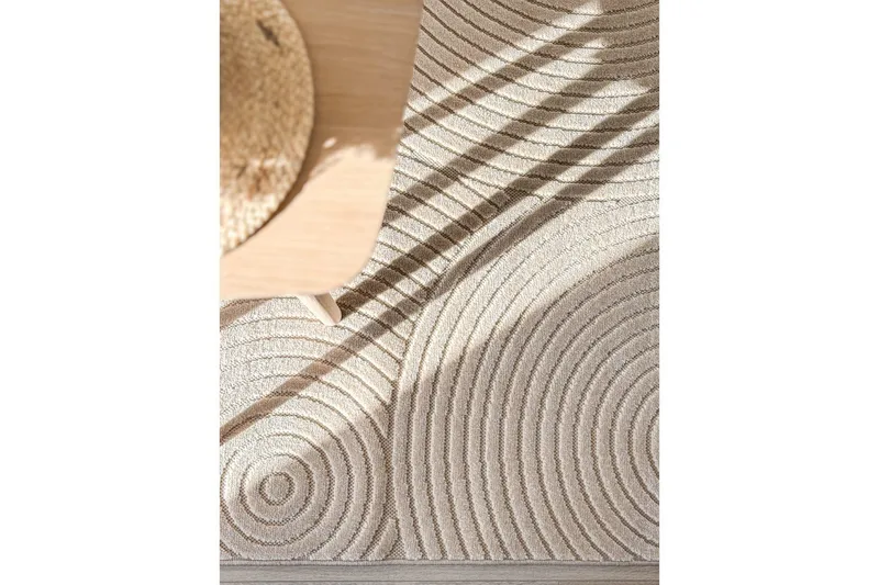 Wiltonmatta Hawaii Trend 240x240 cm, Linne - 240x240 cm, Linne - Products - Textil & mattor - Matta - Utomhusmatta