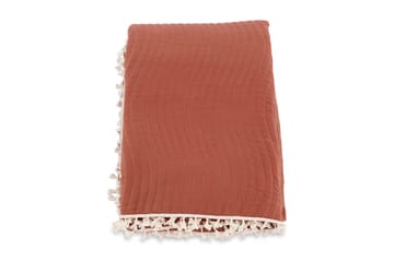 Lias Överkast 180x260 cm - Rostbrun - Products - Textil & mattor - Sängkläder - Överkast - Överkast dubbelsäng