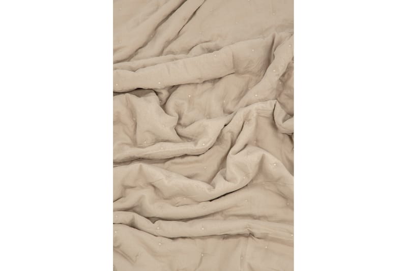 Sally Överkast 260x260 cm - Beige - Products - Textil & mattor - Sängkläder - Överkast - Överkast dubbelsäng