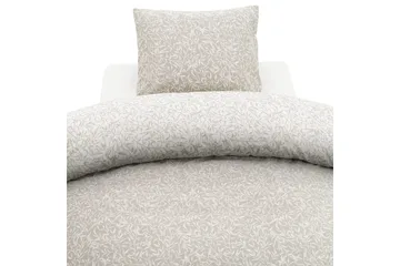 Påslakanset Enkelsäng 2-Dels Garden - Greige - Products - Textil & mattor - Sängkläder - Bäddset & påslakanset - Påslakanset dubbelsäng