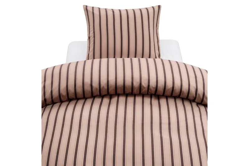 Påslakanset Enkelsäng Harmony 2-Dels Miranda, Brun