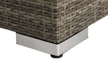 Bahamas Avslut 38x90 cm - Grå - Products - Utemöbler & utemiljö - Övrigt utemöbler - Moduler utesoffa