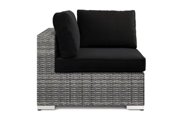 Bahamas Hörnmodul utomhus i konstrotting - Grå - Products - Utemöbler & utemiljö - Övrigt utemöbler - Moduler utesoffa