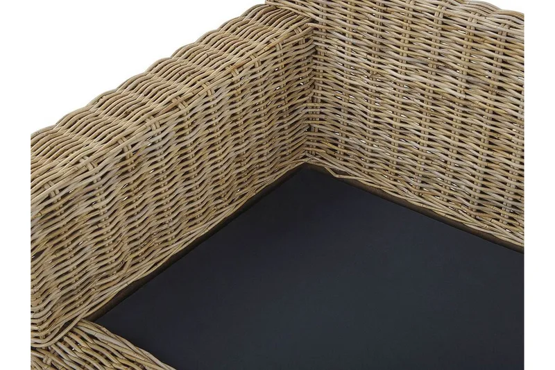 Apriliana 2-sits Utesoffa - Konstrotting/Ljusbrun - Products - Utemöbler & utemiljö - Balkong & altan - Balkongmöbler - Balkongsoffa